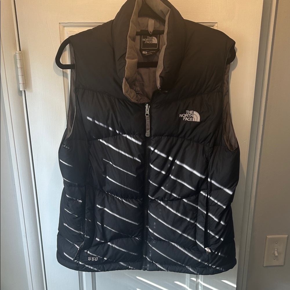 The North Face Black 550 Puffer Vest
